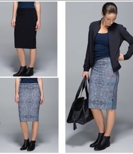 Lululemon Twice as Nice Bead Envy reversible skirt